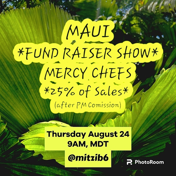 Other - Maui Charity Show, Fund Raiser,  Thursday Aug. 24 at 9AM MDT @mitzib6